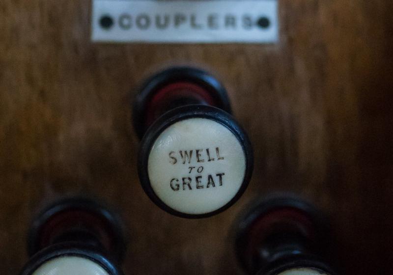 swell to great stop on organ
