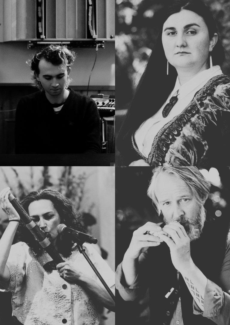 Top left to bottom right: Ensai August, Ruby Solly, Ariana Tikao, Alistair Fraser