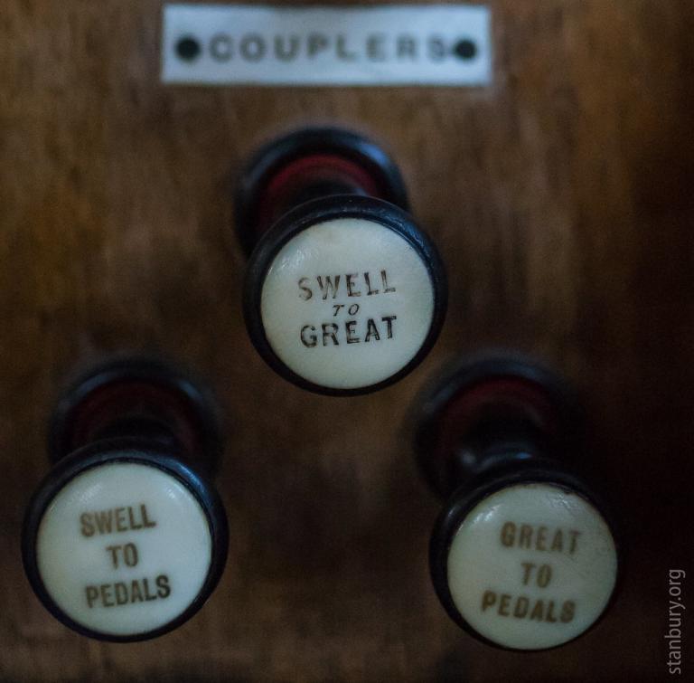 swell to great stop on organ