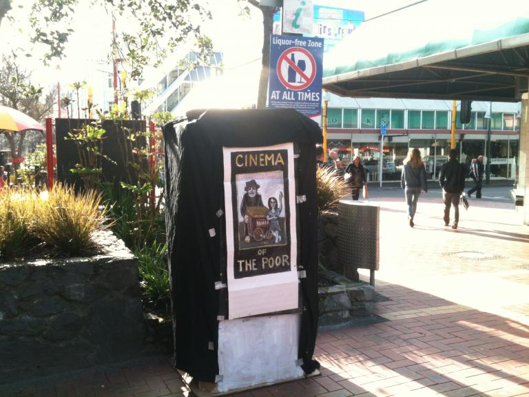 Cinema of the poor, Cuba St Wellington 2012