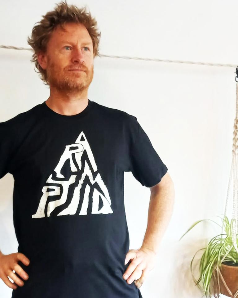 Pyramid Club t-shirt worn by Daniel Beban
